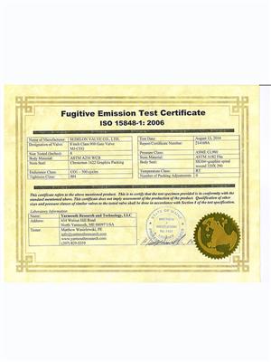Fugitive-Emission-Test-Certificate